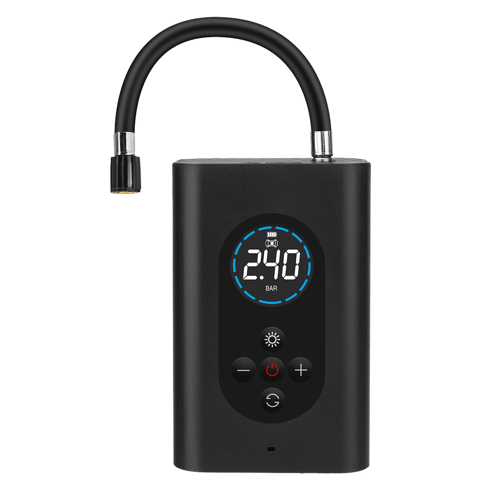 

Автомобильный воздушный компрессор 3 в 1, беспроводной насос для накачивания шин, портативный автоматический насос, цифровой насос для шин, 150PSI, воздушный насос со светодиодной подсветкой, автомобильный мотор