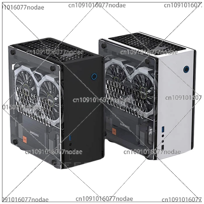 Geeek A31s Mini ITX Transparent Chassis Small 1U Power Supply