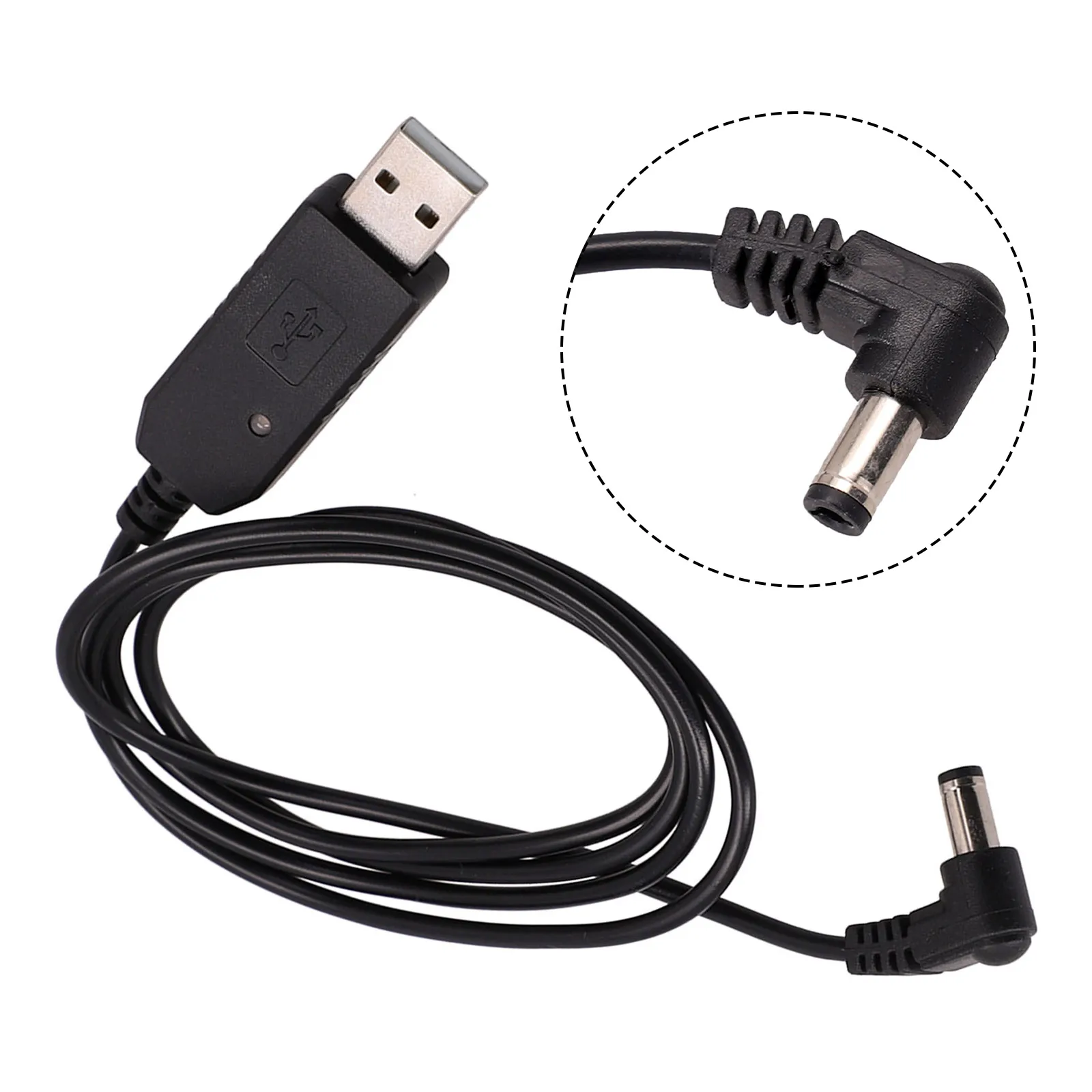 USB Charger Cable Compatible with For For UV5R UV82 BFF8 For HP UV9R For For Walkie Talkie Direct Conversion to 10V DC