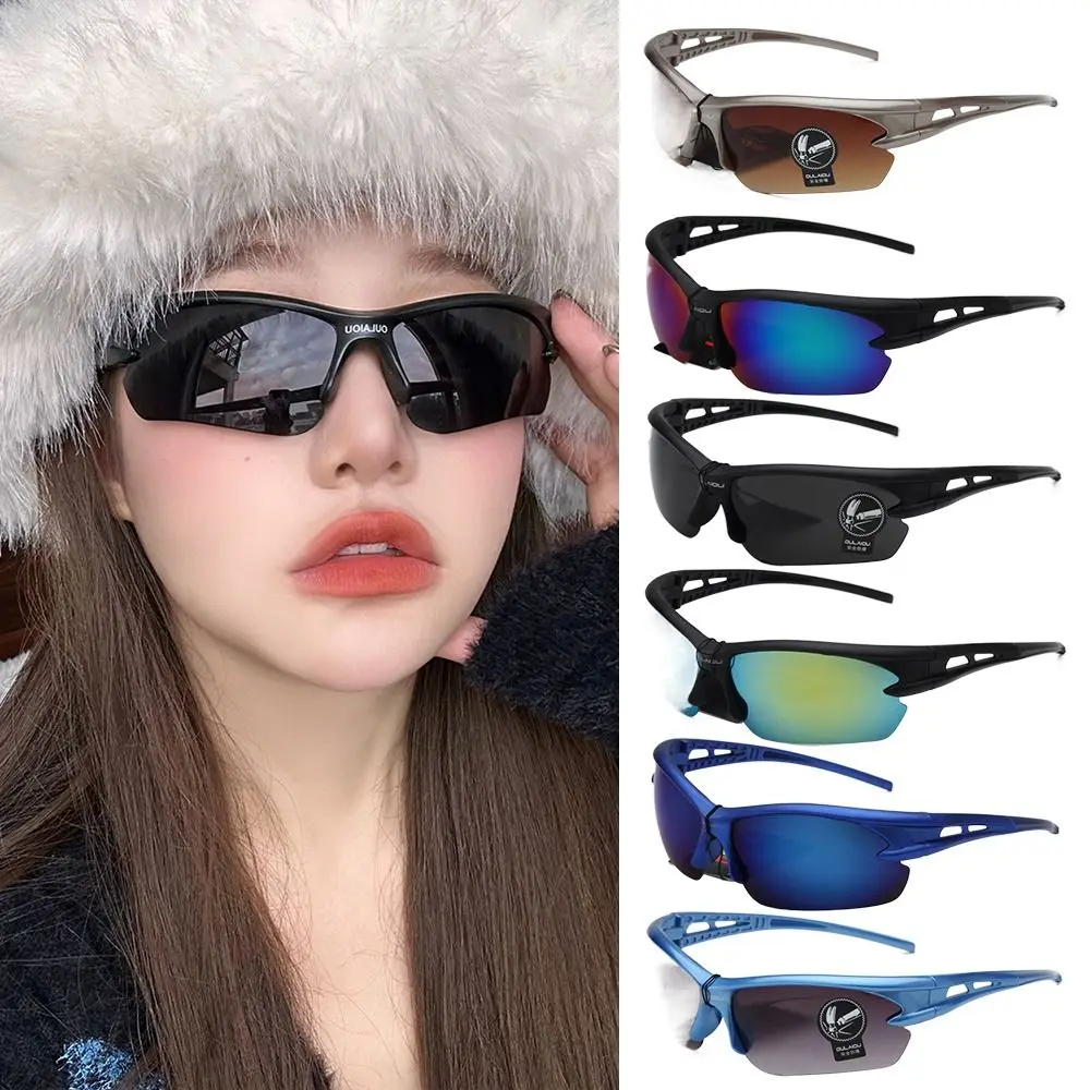 

Fashion Plastics Sports Sunglasses Cycling Driving Oval Shades Fishing Eyewear for Men Women
