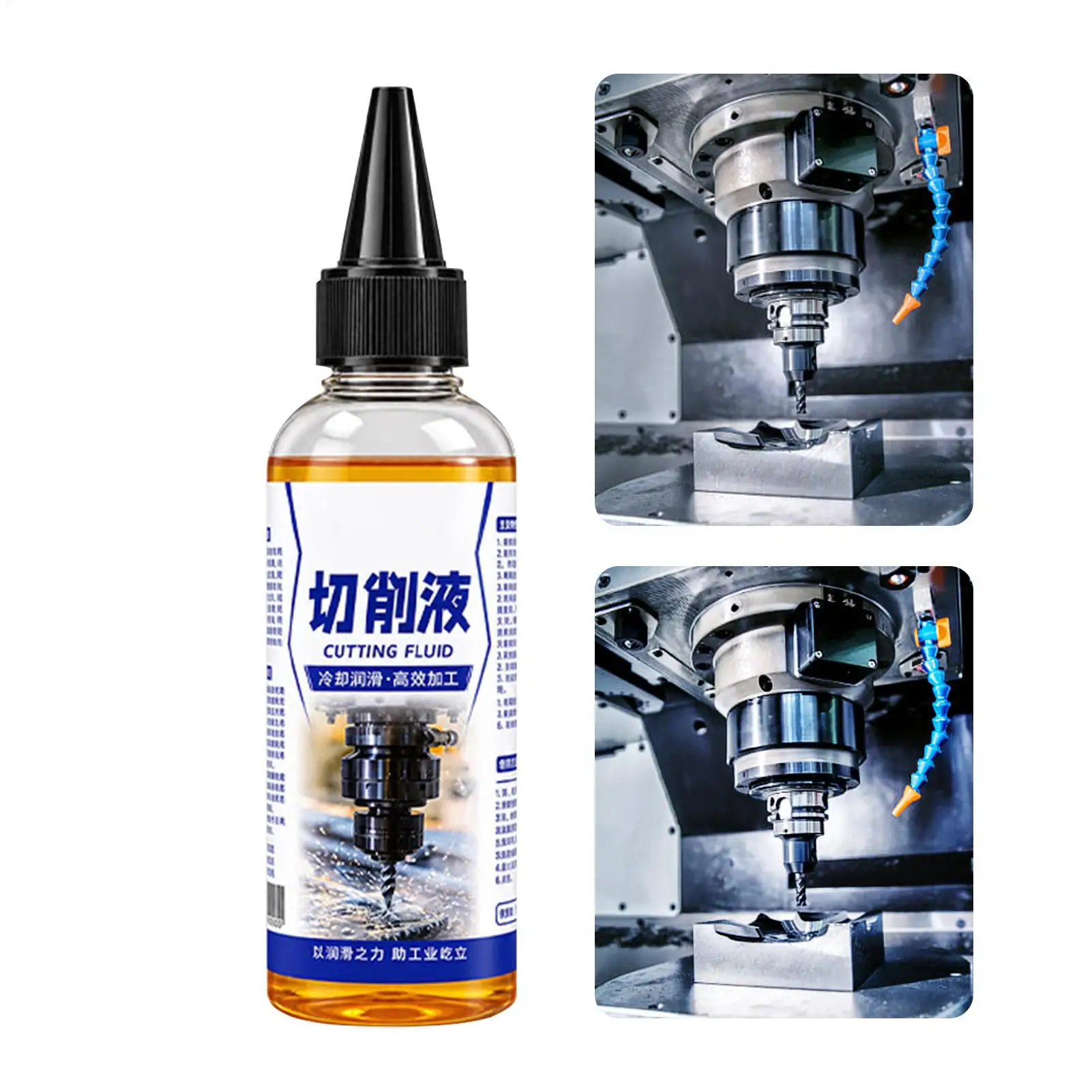 Cutting Oil for Drilling Metal 100ml Anti-Rust Reduce Friction Milling Oil Metal Cutting Fluid for Extend Tool Life Threading