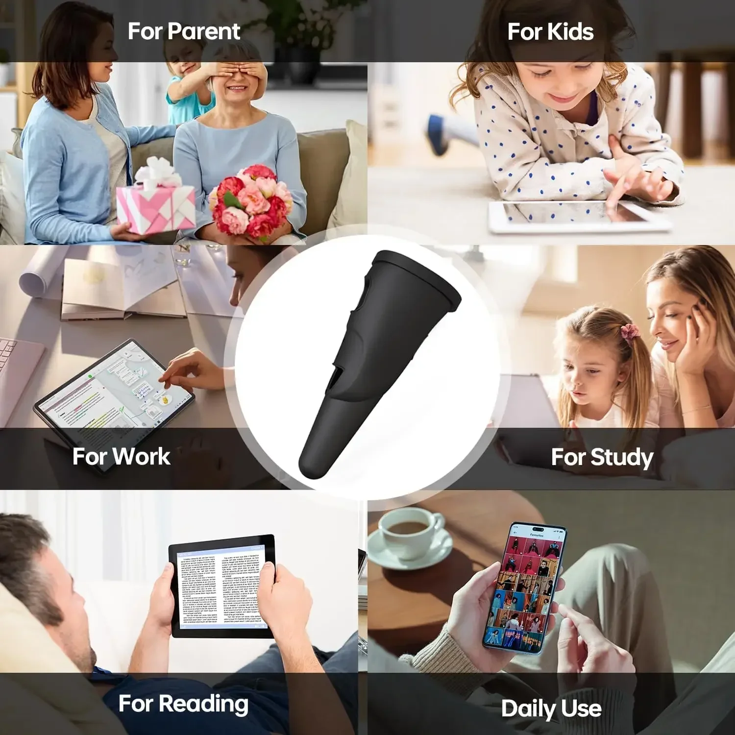 Universal Silicone Finger Stylus Pens Multi-functional High Precision Sensitivity Stylus Tablet Screen Gloves for IPad