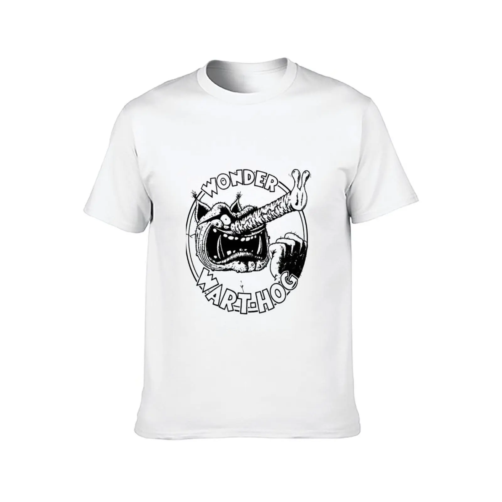 Wonder Warthog T-Shirt animal prinfor boys baggy shirts affliction shirts mens t shirt