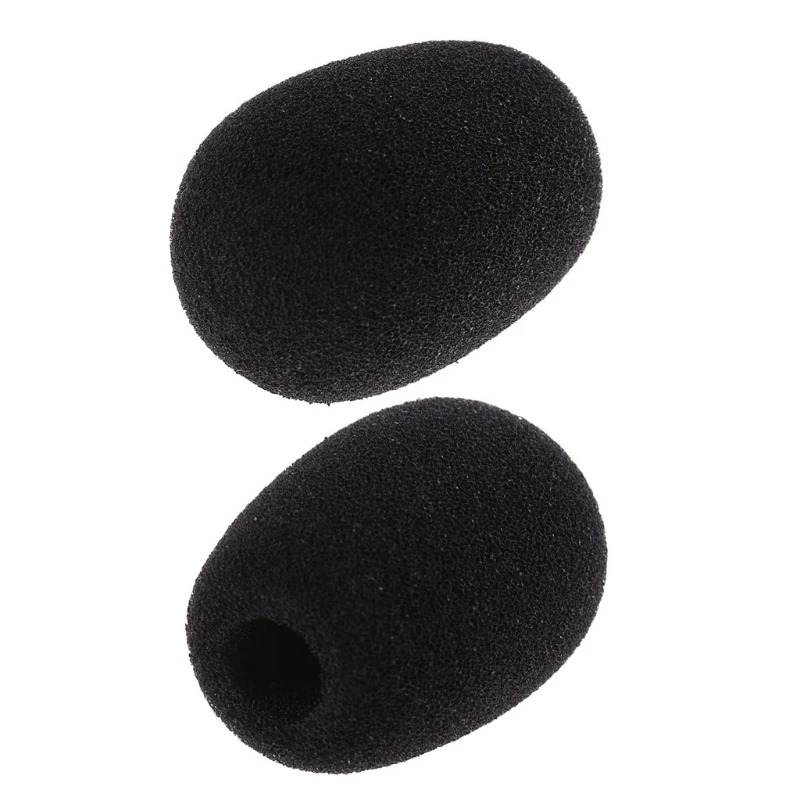 XD99 2pcs Foam Microphone Windscreen Sponge for RODE M5 NT5 NT6 NT55 Mini Foam Cover Shield for Protection