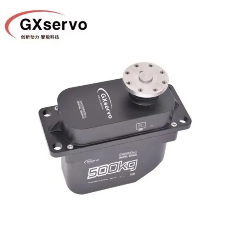 

GXservo 500KG Large Torque Brushless 24V Giant Servo 93800BLS High Voltage for 1/5 Scale RC Car Truck Boat