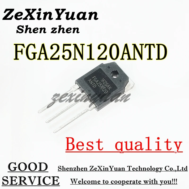 

5PCS/LOT FGA25N120ANTD FGA25N120 1200V 50A TO3P In Stock