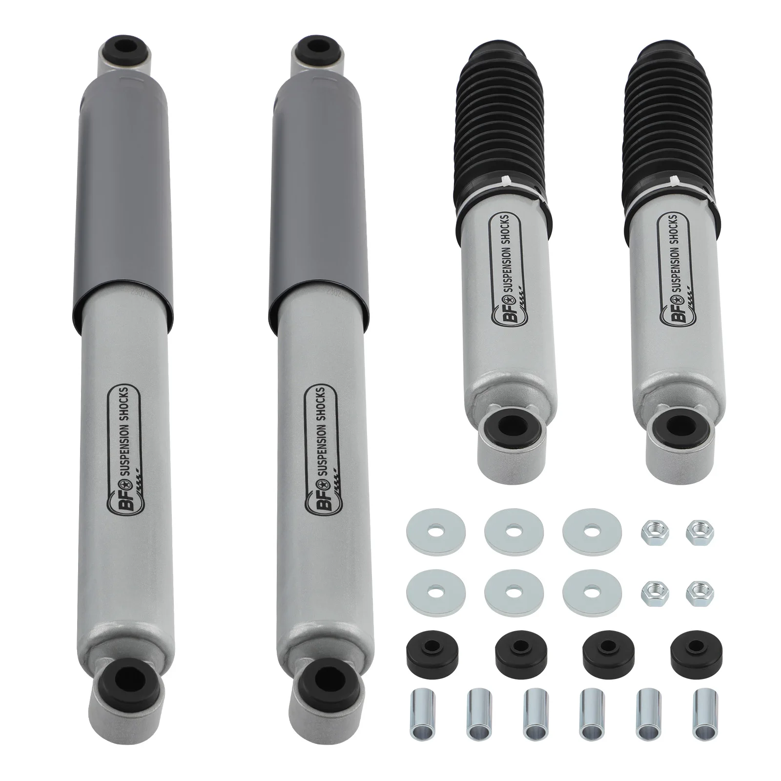 4x Front + Rear Shock Absorbers for Navara D22 4x4 Ute DX, ST, ST-R 97-on