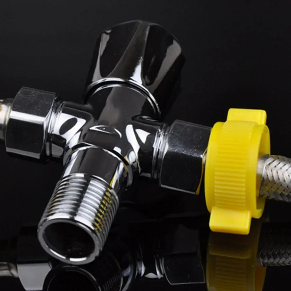 1/2 pollici in acciaio inox idraulico a prova di esplosione tubo flessibile intrecciato rubinetto tubo dell'acqua cucine bagni wc