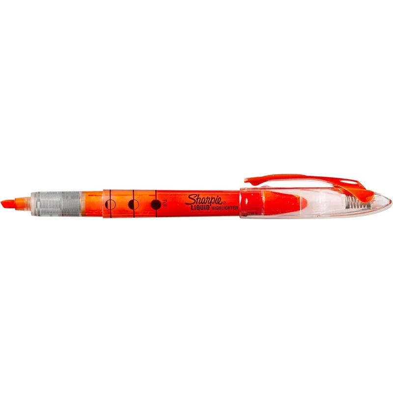 Accent Accent Liquid Pen Style Highlighter, Chisel Tip, Fluorescent Orange, 12/(1754466)