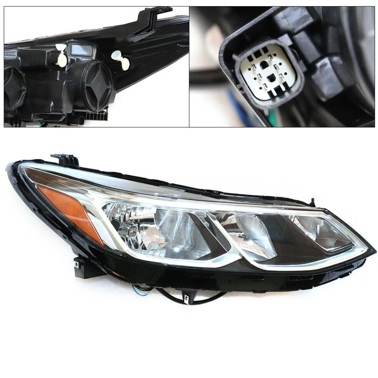 

Headlight Right Side Halogen RH Headlamp For 2016 -2019 Chevy Cruze Halogen Factory High-Quality Front Halogen Headlight