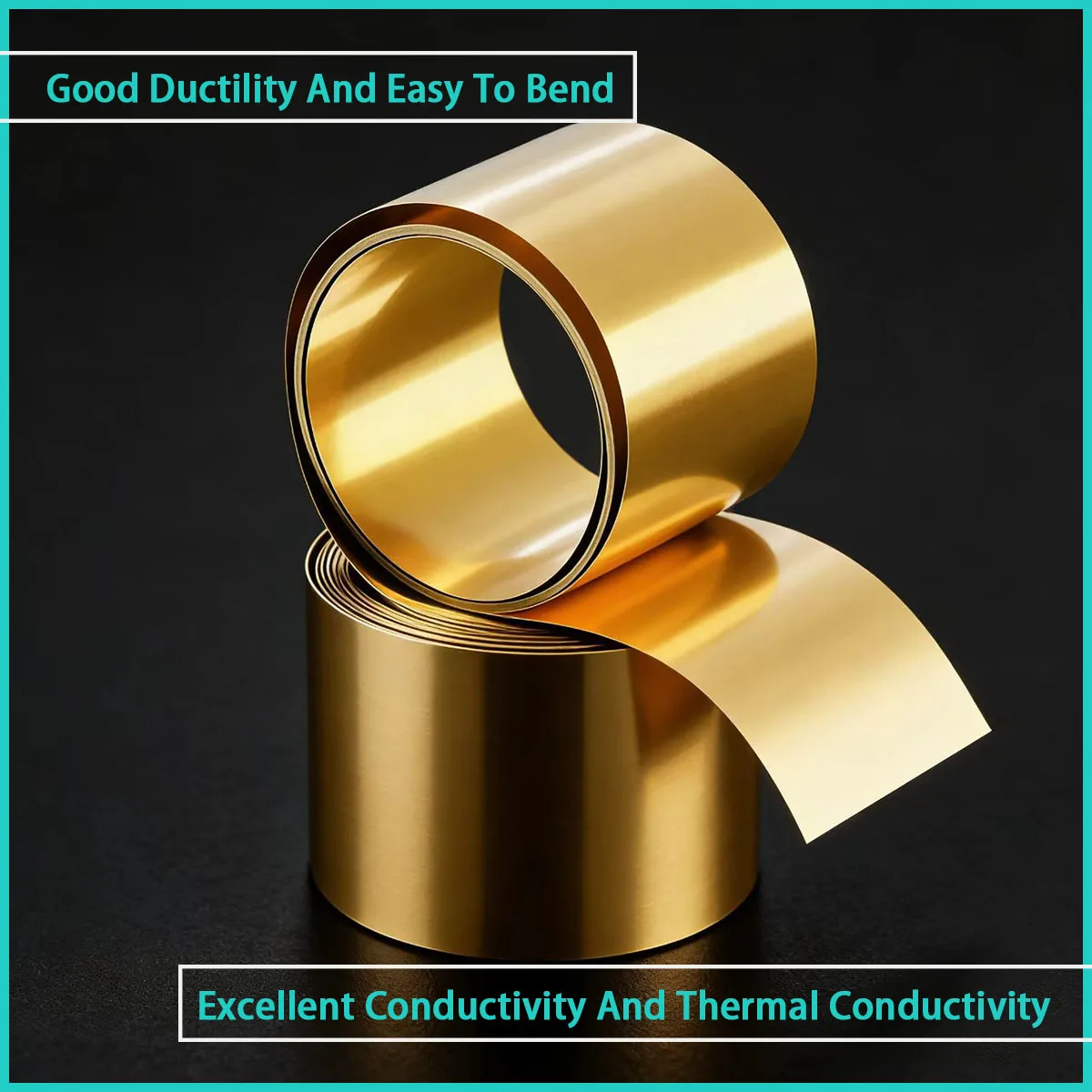 0.01-0.2mm Thick Pure Copper Foil Is Used for Shielding, Conductivity, Heat Dissipation, Sealing, Decoration, and Precision Part