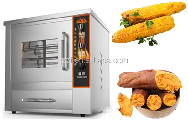 Máquina Comercial de Alta Calidad para Asar Patatas Dulces y Maíz Morado en Venta