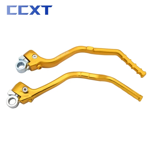 Imagen 2 del producto Pedal de palanca de arranque forjado CNC para motocicleta Suzuki RMZ250 RMZ450 RM250Z RM450Z RMZ 250 450 2008-2014 Universal