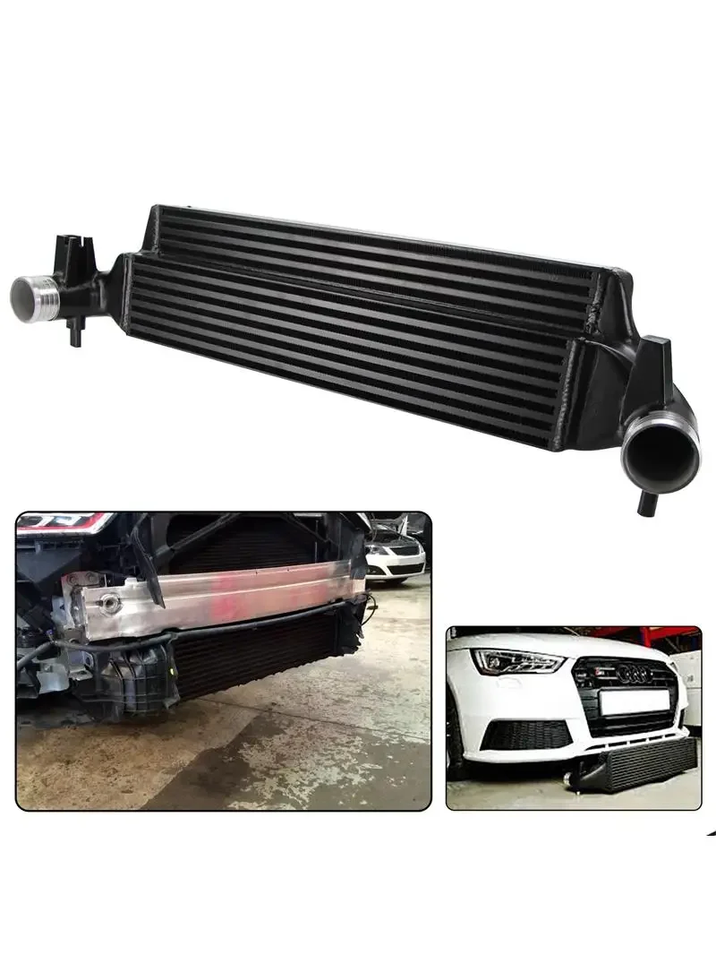 Front Mount Intercooler Competitie EVO1 Bar & Plaat Past voor Audi S1 2.0L TFSI 2014-2018 - afbeelding 2