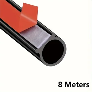 Auto-Türversiegelungsstreifen, Dichtmittelkautschuk, Typ D, Akustikisolation, Anti-Poeira, Somithor, Dichtungsstreifen, Zubehör, 8m 10 Hauptverkaufsgummi -Motorversiegelung - №8