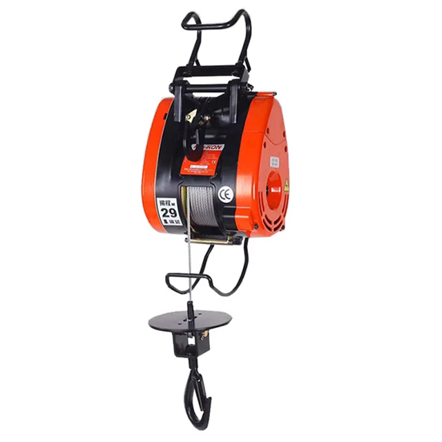 220v Mini Small Electric Wire Rope Hoist Winch