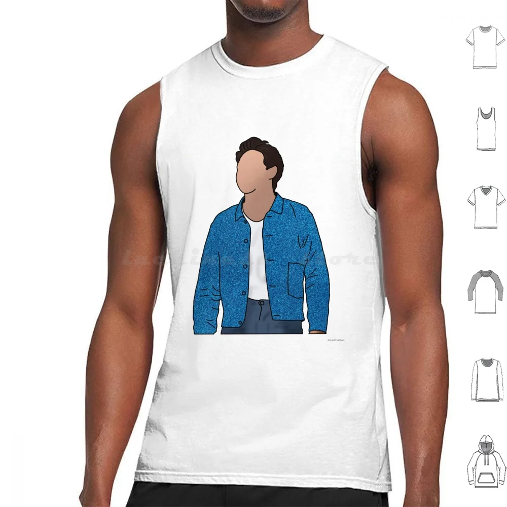 Niall Horan Glitter Jacket Tank Tops Print Cotton Niall Horan Glitter Jacket The Show Concert 1d The Show Niall Niall Horan
