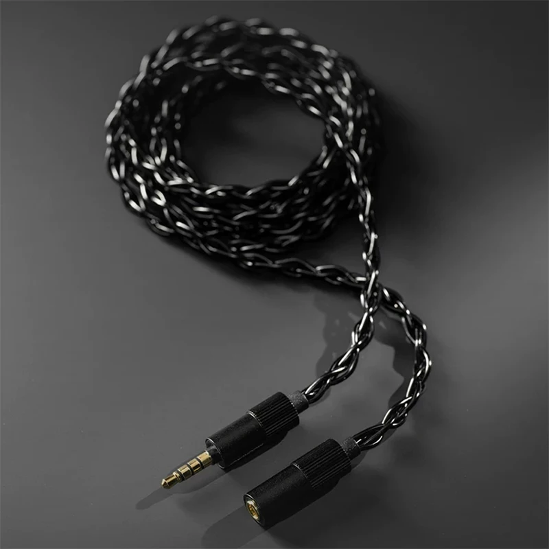 MOONDROP 3.5mm earphone Extension Cable OFC 1.5m Microphone support