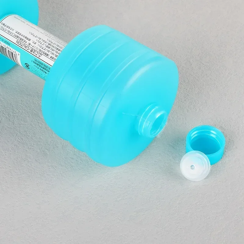 Bodybuilding Water Dumbbell Weight Dumbbells Slimming Fitness Gym Equipment Yoga Crossfit Training Sport Plastic Bottle Exercise