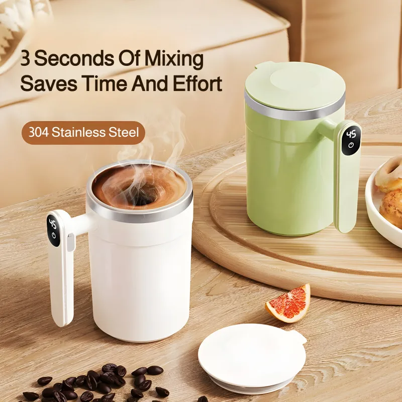 

Electric coffee stirring cup automatic stirring milk coffee automatic coffee cup lazy stirring cup