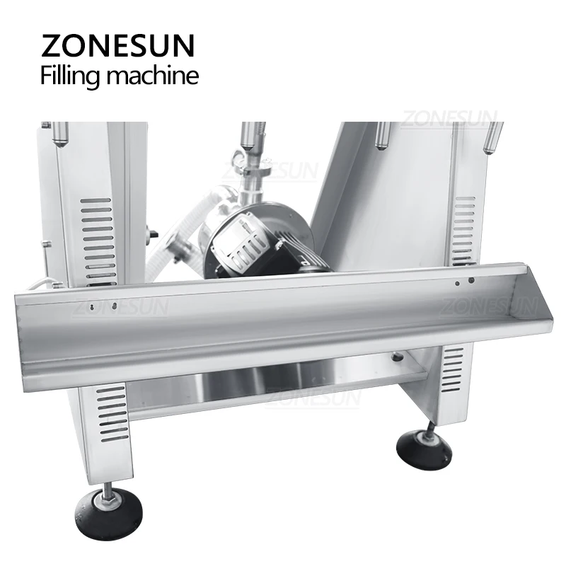 ZONESUN Red Wine Filling Machine Olive Oil Juice Water Bottle Packaging Equipment Feeding Pump ZS-RWGFP4