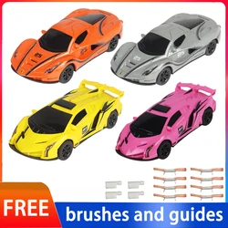 Electric Slot Car 1 43 Scale Guard Brushes Racing F1 Police Lamborghini Ferrari Car Race Parts For Scalextric  Carrera Go