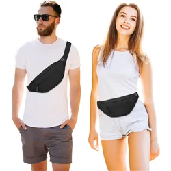 Large Crossbody Fanny Pack with 4-Zipper Pockets,Gifts for Enjoy Sports Festival Workout Traveling Running Casual Hands-Free Wal