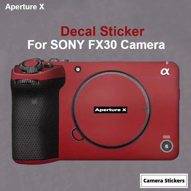 

For SONY FX30 Camera Sticker Protective Skin Decal Vinyl Wrap Film Anti-Scratch Protector Coat ILME-FX30 FX 30