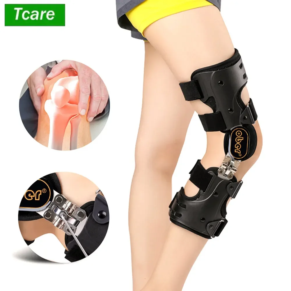 Hinged Knee Brace, Knee Support for Acl, Meniscus Tear, Pcl, Surgery Recovery,Adjustable Post Op Knee Immobilizer,Leg Stabilizer