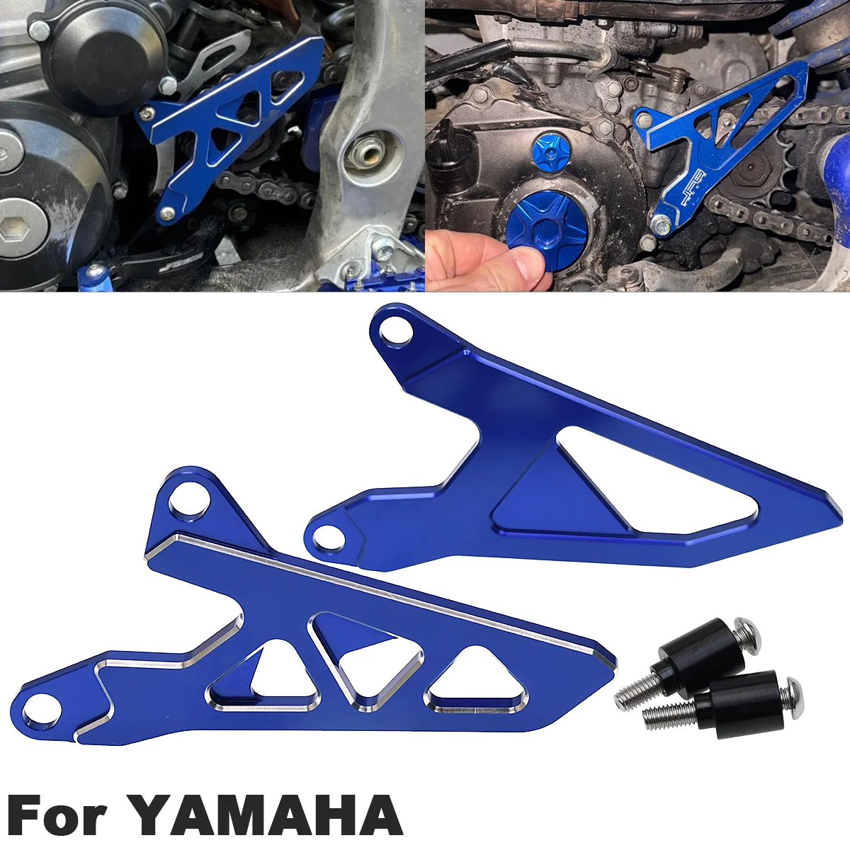 

CNC Front Sprocket Cover Chain Protector Guard For Yamaha YZ250 YZ250F YZ250X WR250F YZ450F WR450F YZ 250 250F 250X WR 450F 450