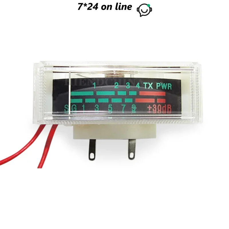 V-021 Level Signal Indicator With Backlight Db Meter Electronic Instrument Instructions +3db