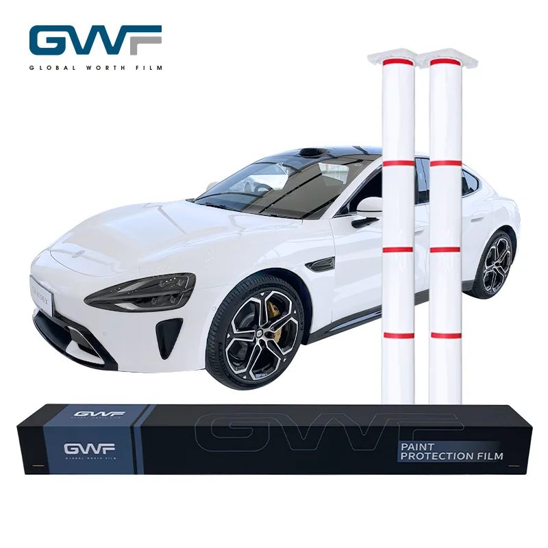 

7,5MIL матовая защитная пленка из ТПУ PPF, мгновенная самовосстанавливающаяся автомобильная пленка Ppf, супергидрофобная защитная пленка для краски Ppf, предварительно вырезанная Byd