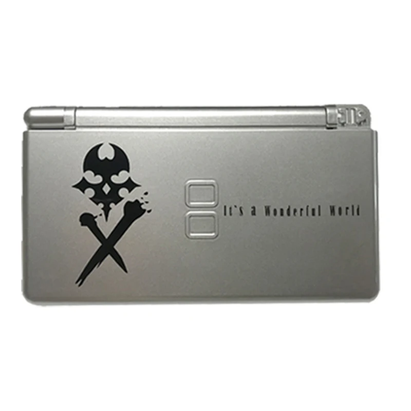 ตัวเรือนพร้อมชุดกระดุมสำหรับฝาครอบคอนโซลเกม nintend ndslite