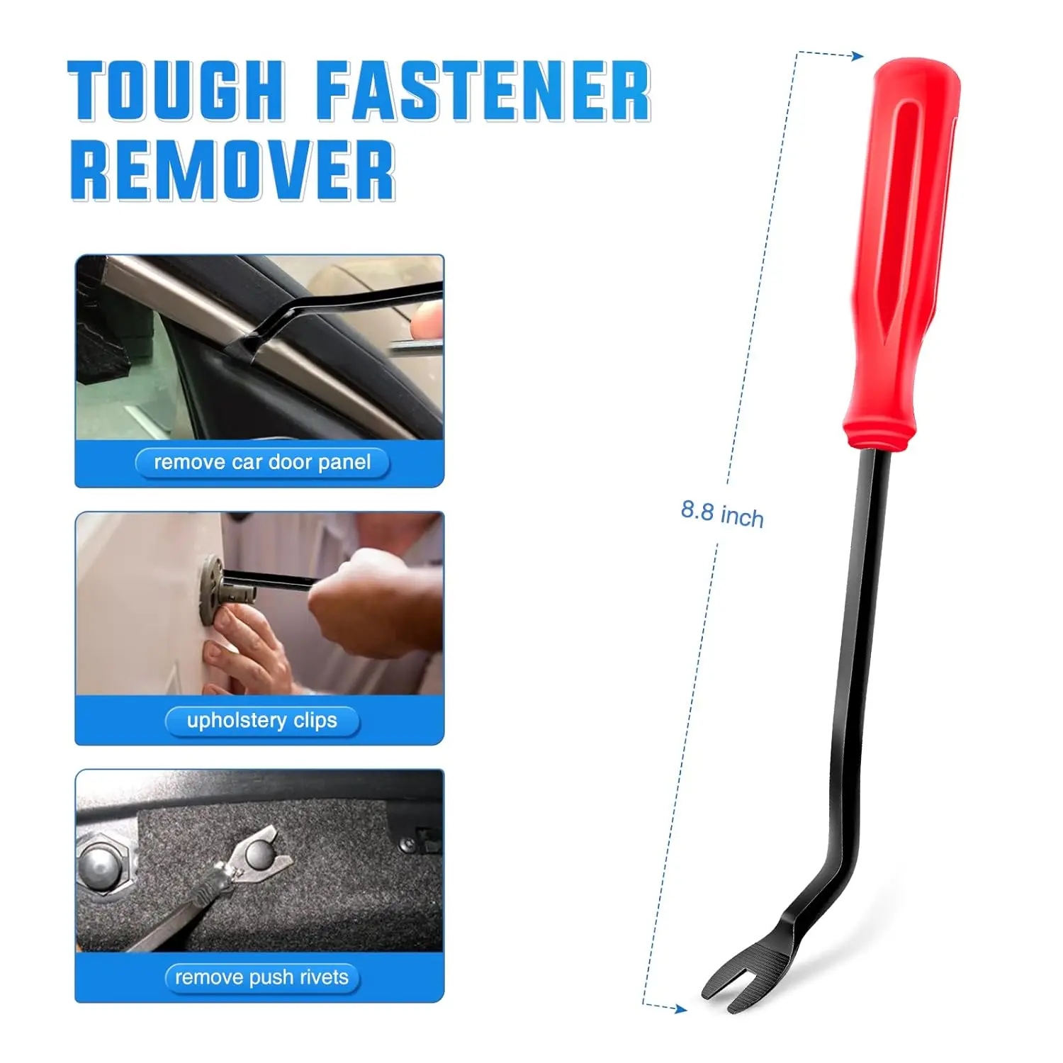 Car Retainer Auto Fasteners Push Trim Plastic Clips Pin Rivet Bumper Kit Screw Door Trim Panel Retainer Auto Bumper