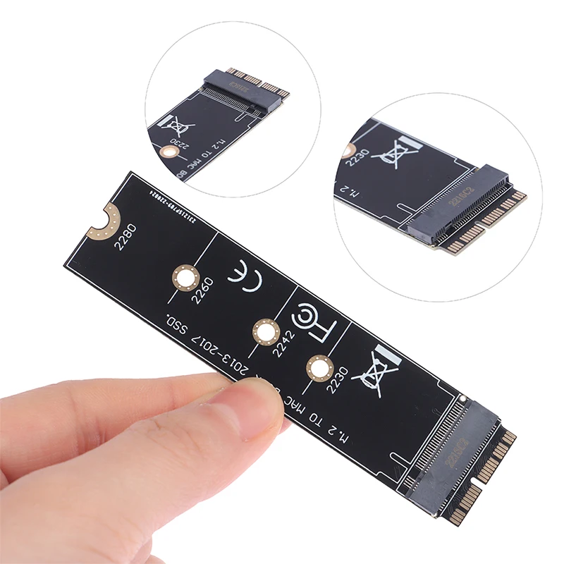 M2 SSD Adapter M.2 PCIE NVME SSD Converter Card unità a stato solido interna per Apple Macbook Air Pro