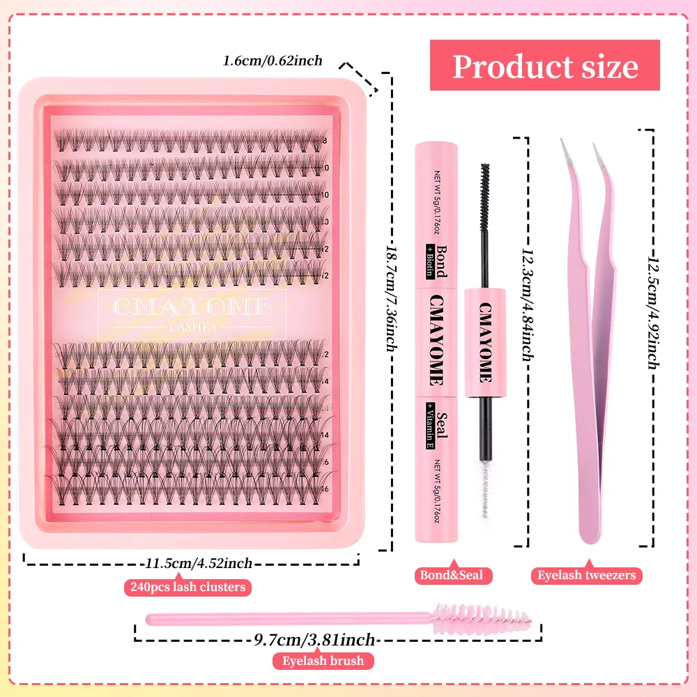 D Song faux cils 10D 20D 30D ensemble mixte vente chaude Extensions de cils pour Mascara Volume