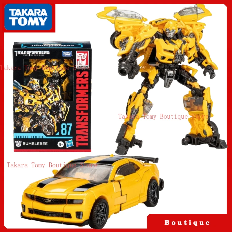 In Stock Takara Transformers Toys Studio Series Deluxe Class SS-87 Bumblebee Action Figures Autobots Hobbies Gifts Collectible