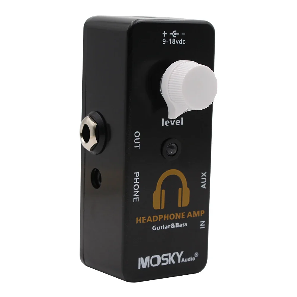 Mosky Headphone Amp Amplifier Pedal for Guitar Bass,Guitar Accessories