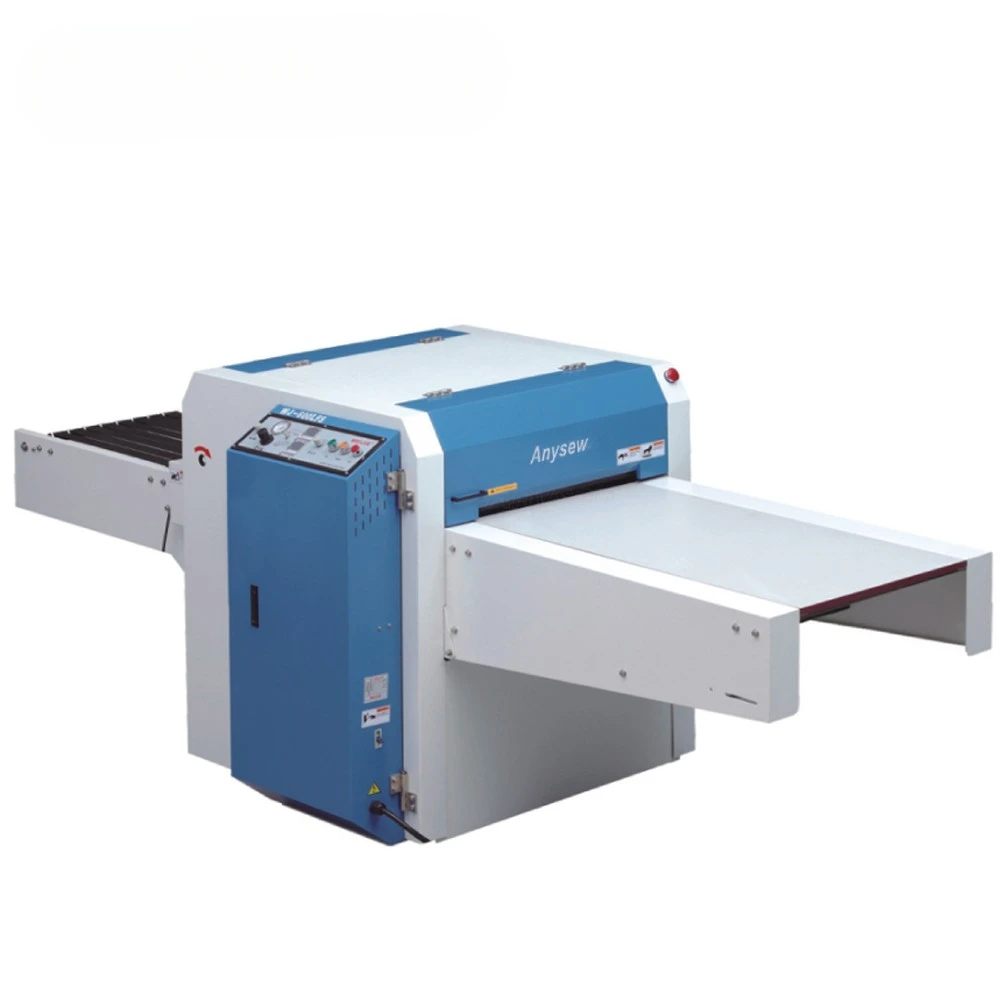 AS-600LF/LFS series Straight linear pneumatic garment fabric Fusing press machine