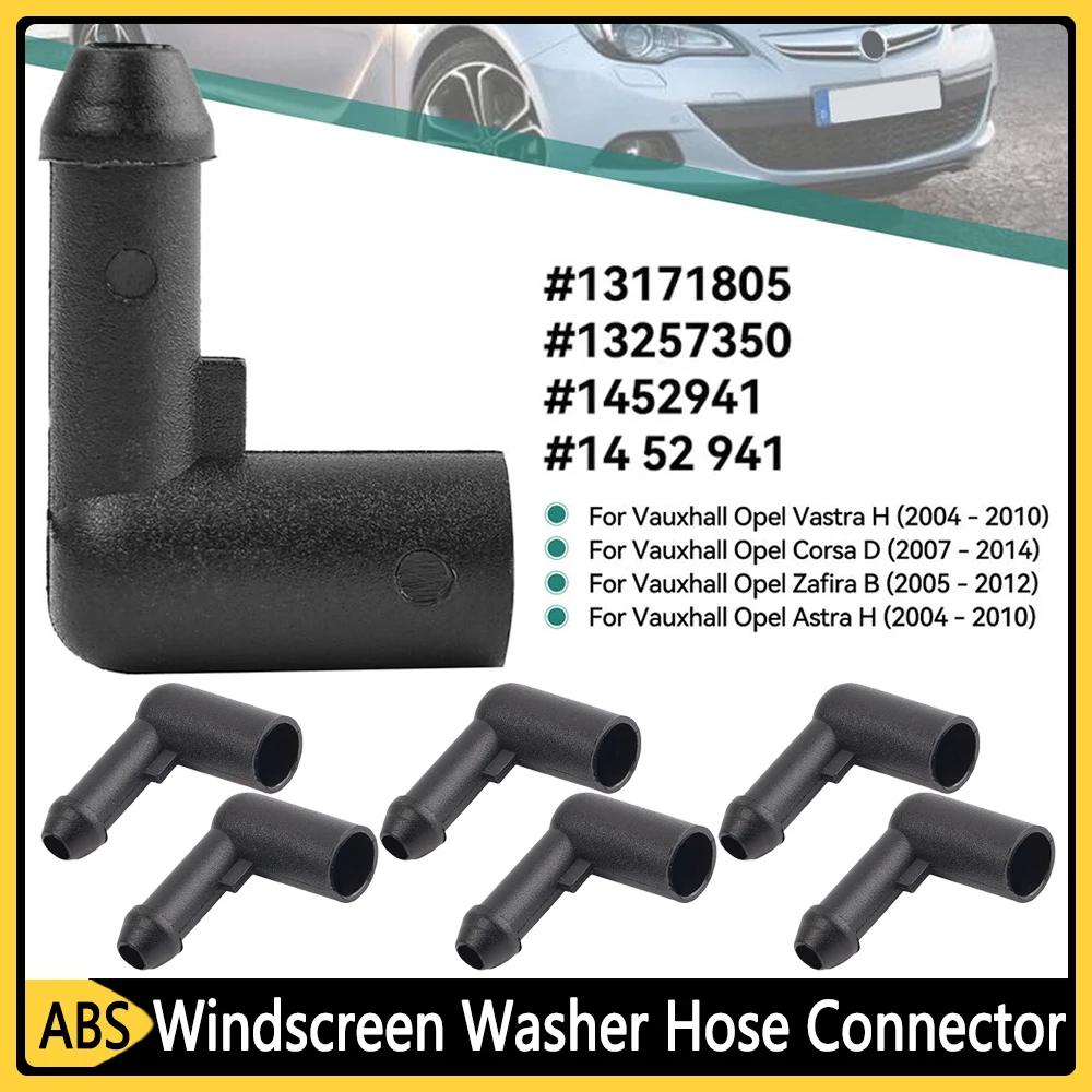 Windscreen Washer Hose Connector OEM Number 13171805 1452941 2004 - 2014 for Vauxhall Opel Vastra H Corsa D Zafira B Astra H