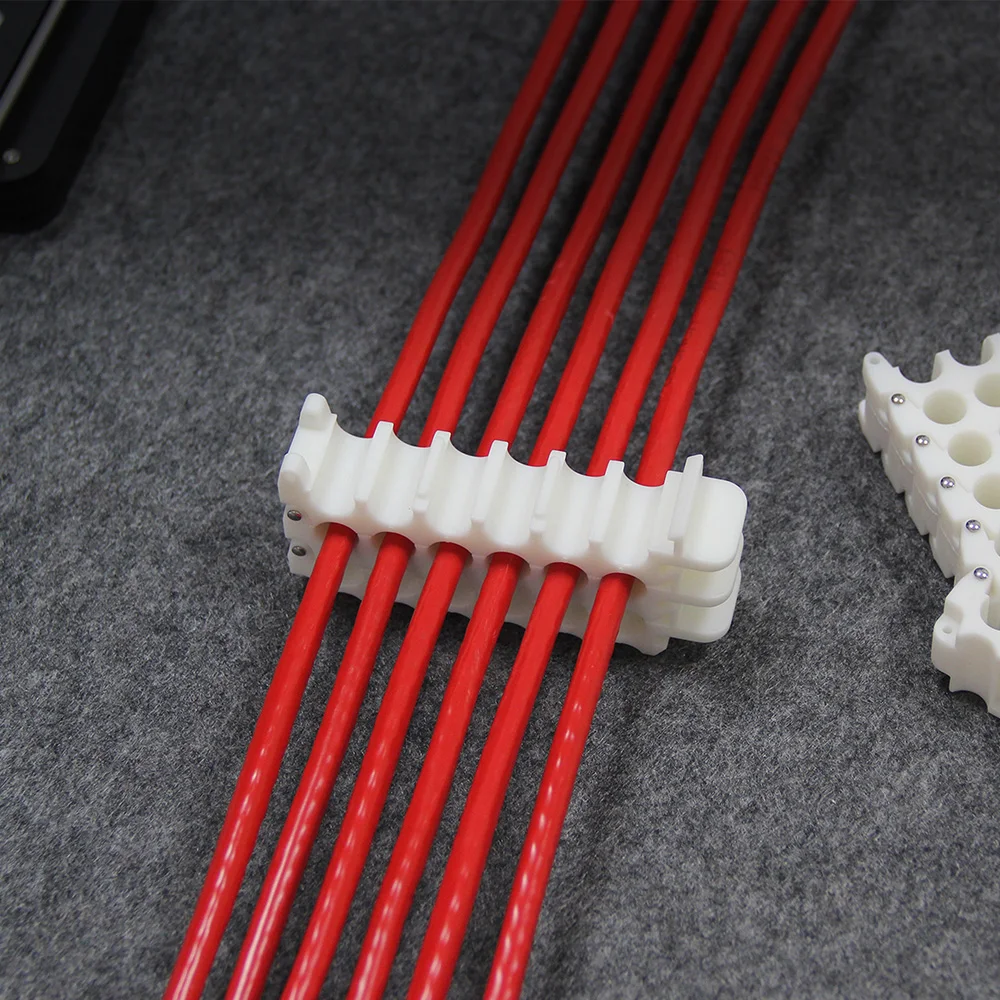 

New Horizontal 6hole Network cable wiringing tool for Category 5/6/7 line Combing Tools Hole Diameter 9mm