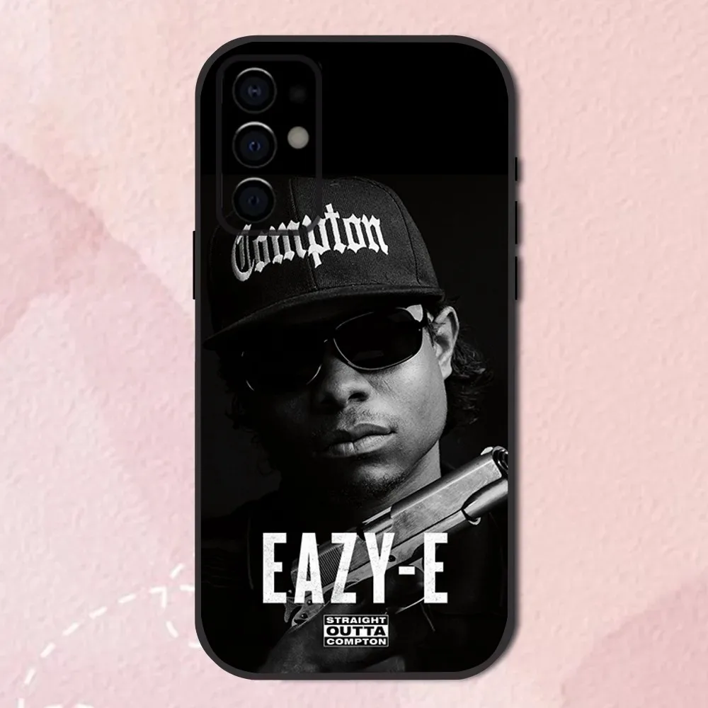 E-Eazy E Rapper Phone Case For Samsung S24,S21,S22,S23,S30,Ultra,S20,Plus,Fe,Lite,Note,10,9,5G Black Soft Shell