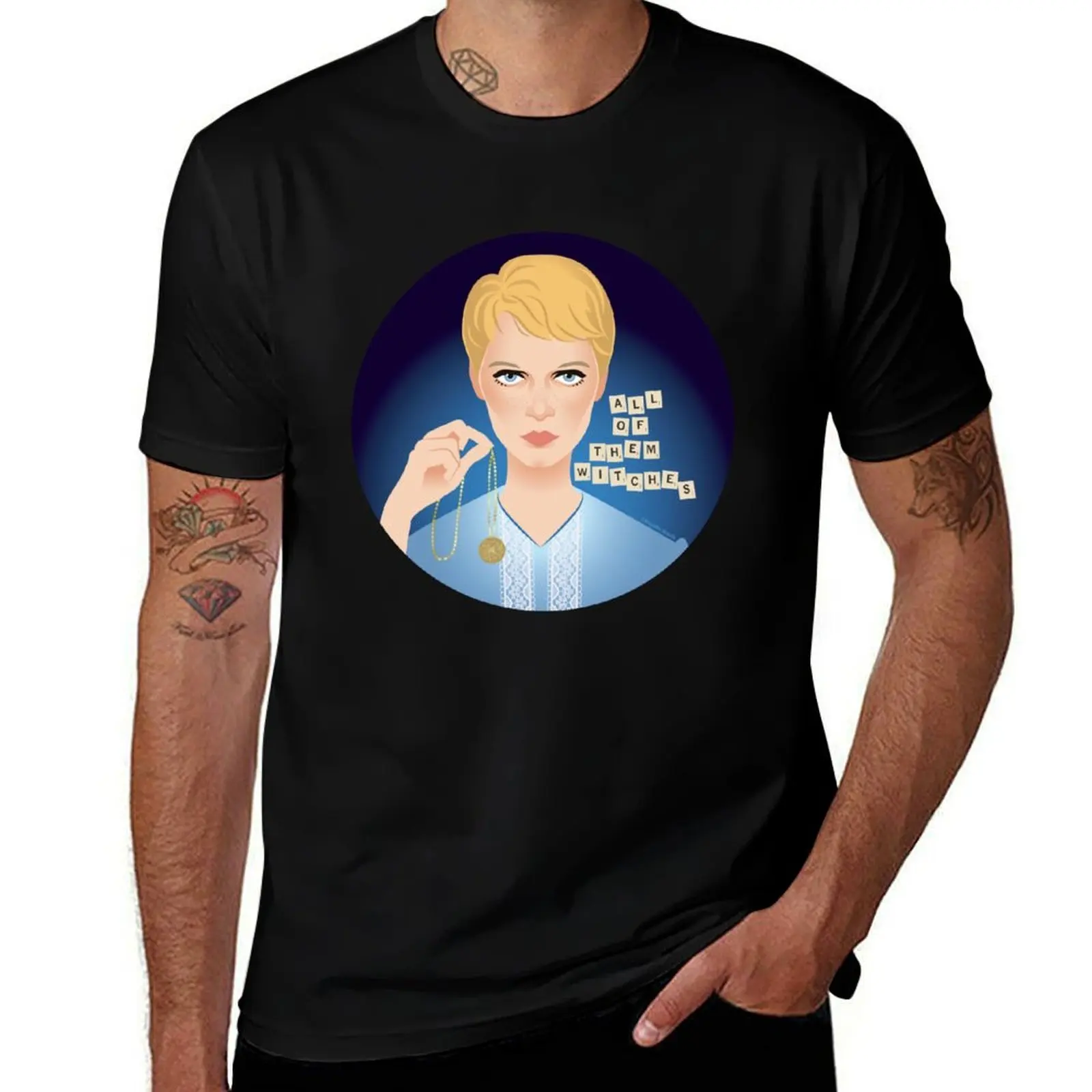 

t printed of witches for shirt casual cotton man man t All them man t T-Shirt shirt shirts