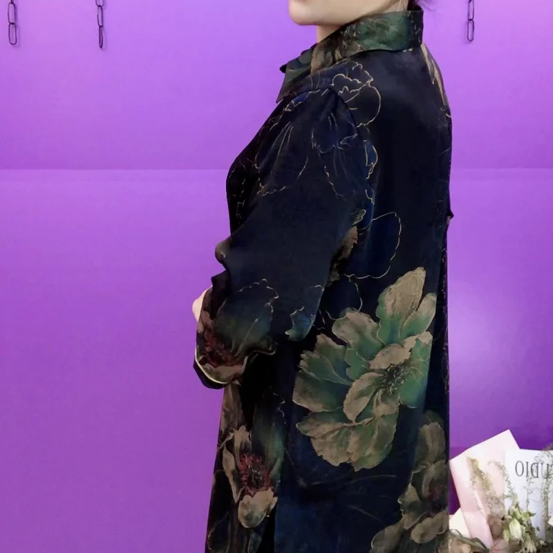 여성용 중간 길이 꽃무늬 셔츠 여름 3/4 소매 엄마복 - Romper Floral Print 리뷰 및 가격