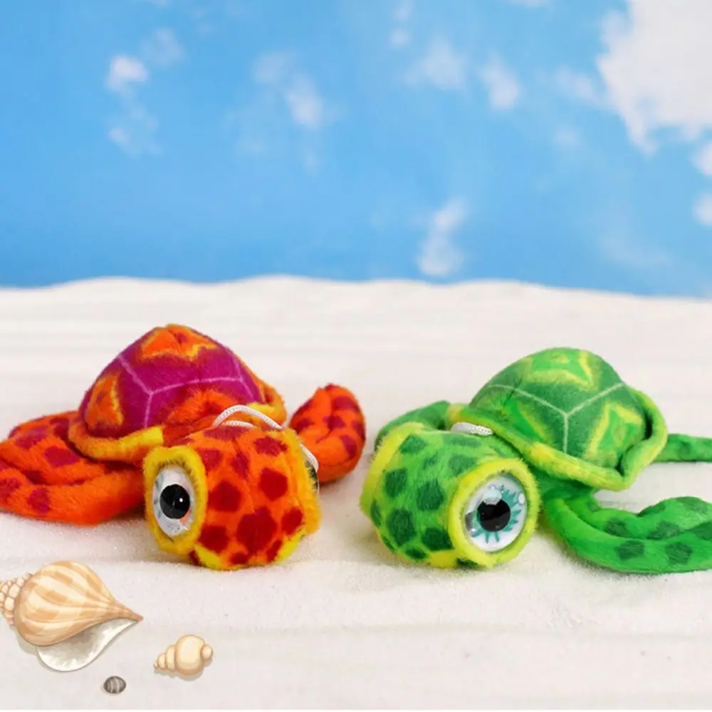 Tortuga marina, tortuga marina de peluche, animales marinos, muñeco de peluche de tortuga marina esponjosa, algodón PP, muñeco de peluche de tortuga marina de simulación de 20cm