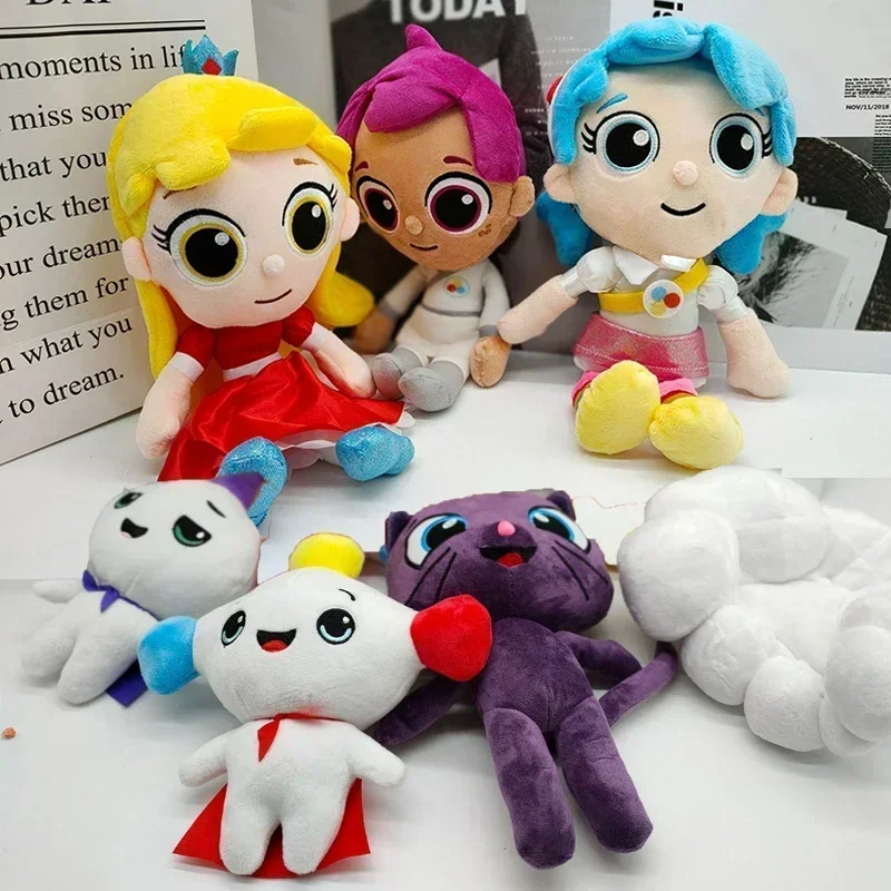True and The Rainbow Kingdom Plush Toys Bartleby Cat Rainbow King Zee Grizelda Frookie Stuffed Doll Plushie Pillows Kids Gifts 2