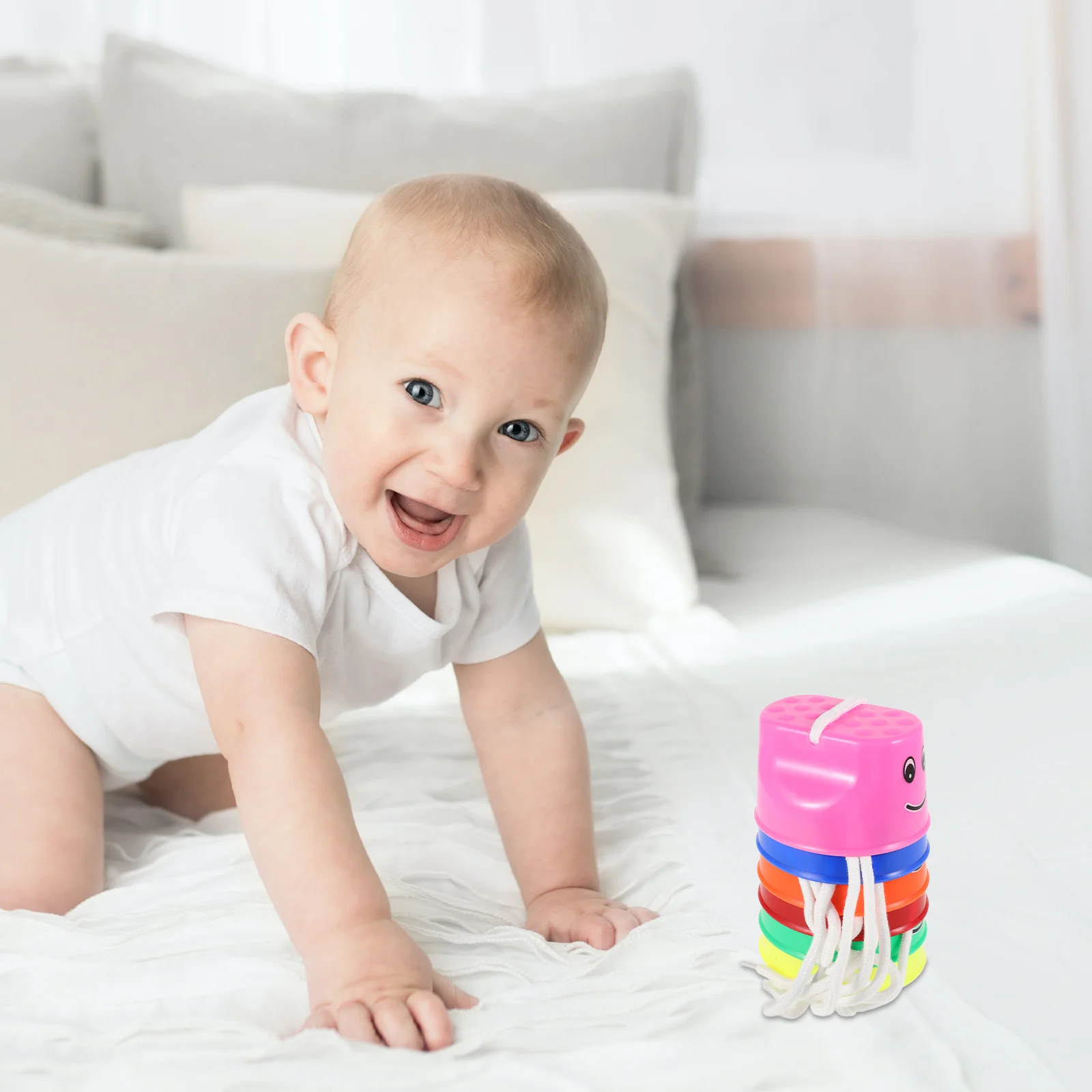 

6Pcs Plastic Walking Stilts for Kids Balance Improvement Active Play Backyard School Park Game Developing Focus Coordination