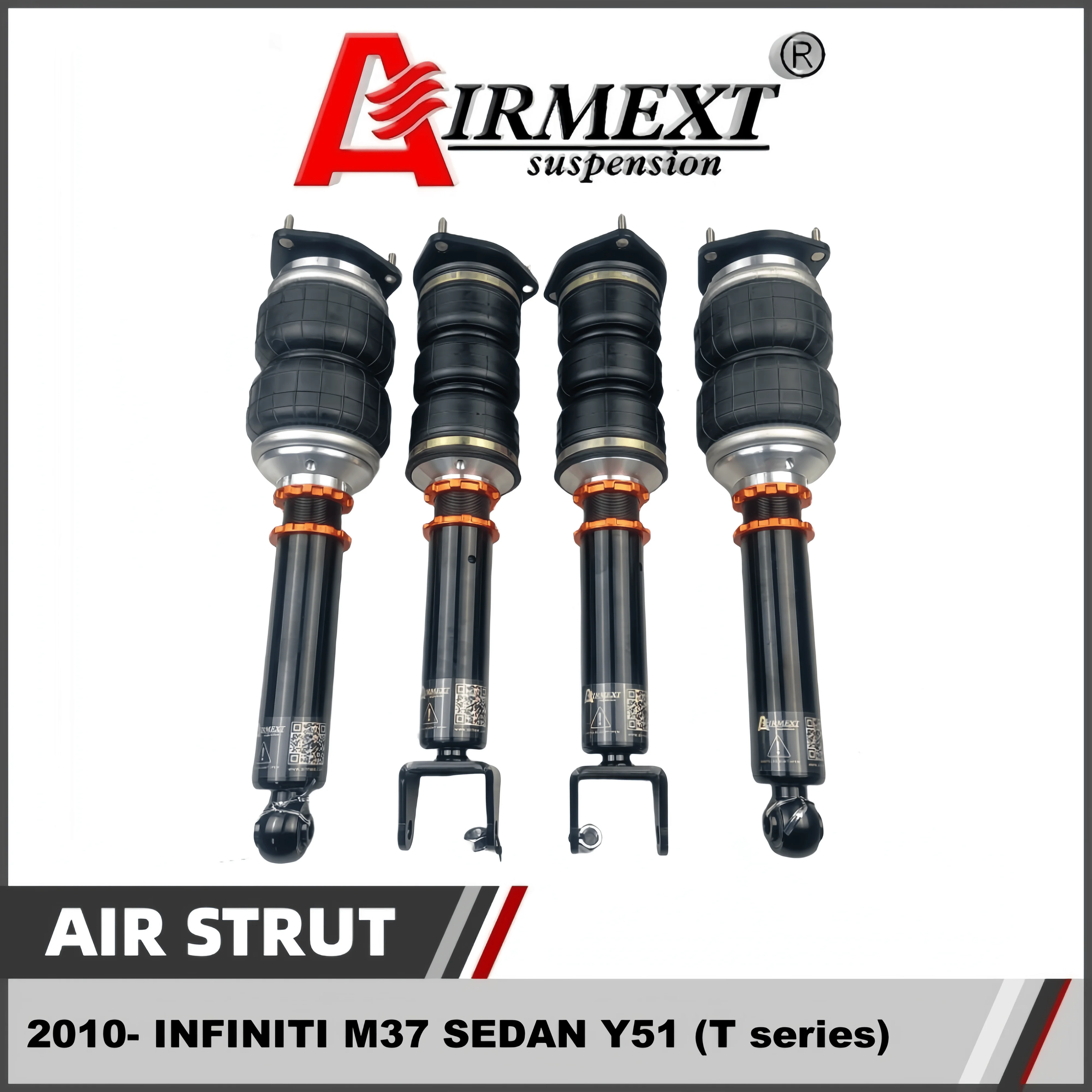 For INFINITI M37 Y51 (2010+) /air strut pack/coilover air spring assembly/Auto parts/chasis adjuster/ air spring/pneumatic