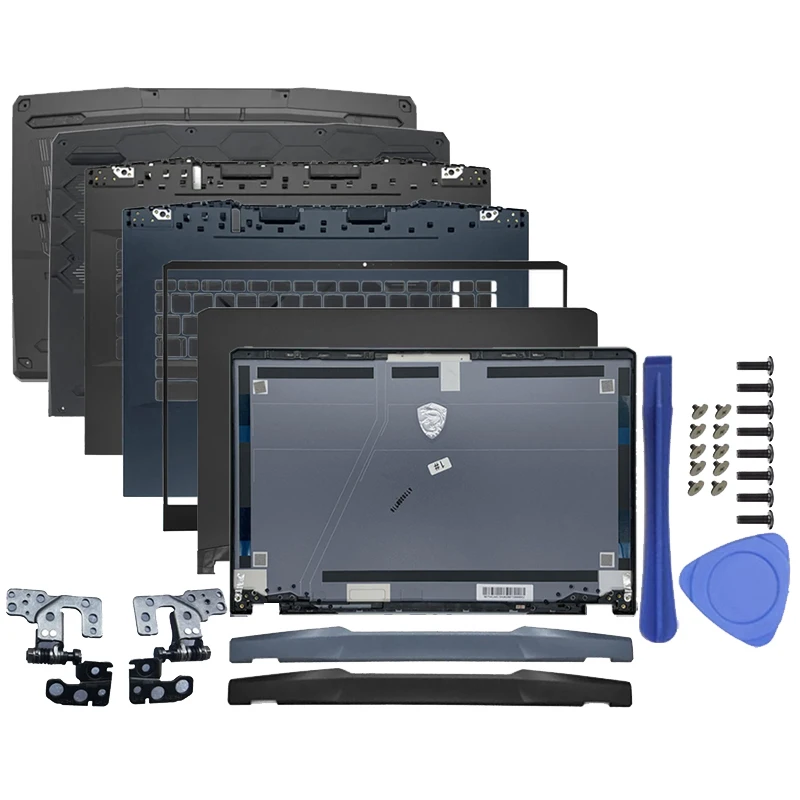 

Notebook Screen LCD Back Cover Hinge Cover Palmrest Bottom Accessories For MSI GE66 GP66 MS-1541 MS-1542 MS-1543 Laptops Case