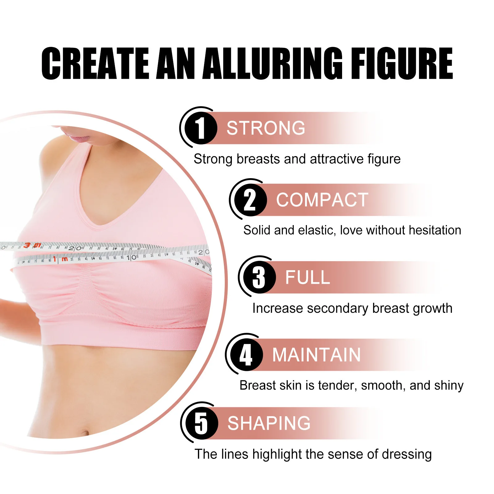 Breast Enhancement Patch Anti-Sagging Collagen Bust Augmentation Enlargement Big Boobs Growth Firming Lifting Plumping Chest Pad